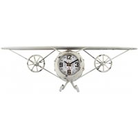 Wanduhr Lowell in Stahl 21468B - 21468B